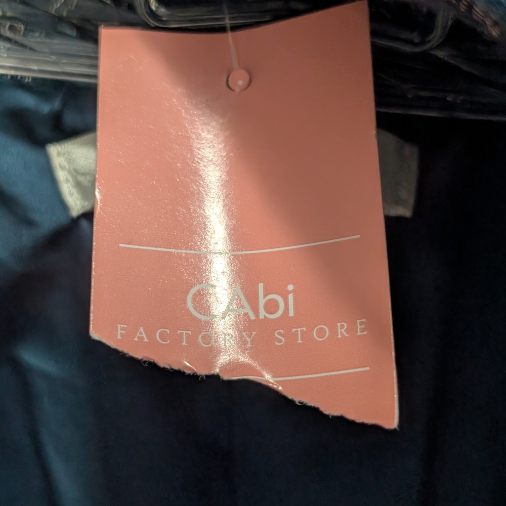 CAbi Teal and Gold Women's Jacket - Picture 4 of 9